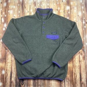 Patagonia Women’s Lightweight Synchilla Snap-T Fleece Pullover Size Small